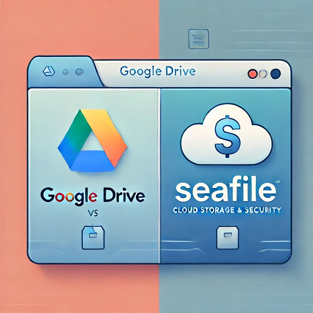 Google Drive vs. Seafile: A E2EE Self-Hosting Alternative