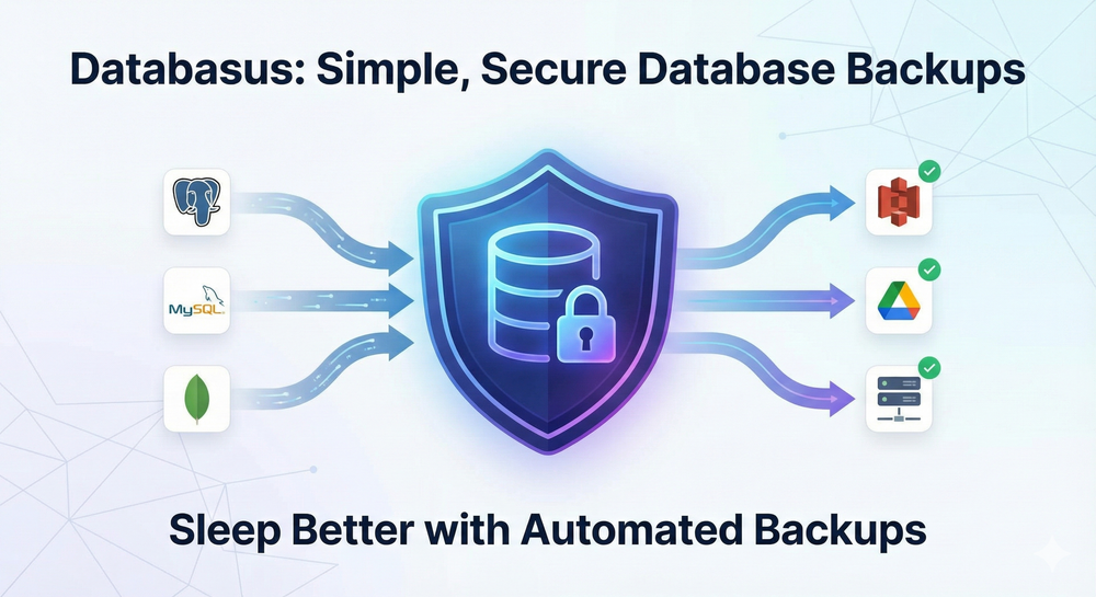 Backup your database with open source and peace of mind